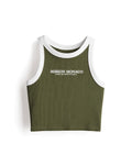 The "Misson Monaco" Ribbed Ringer Tank