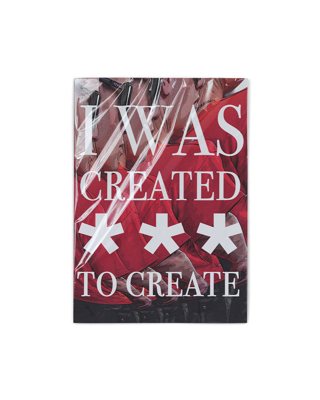 I Was CREATED T★ CREATE – A3 Art Poster