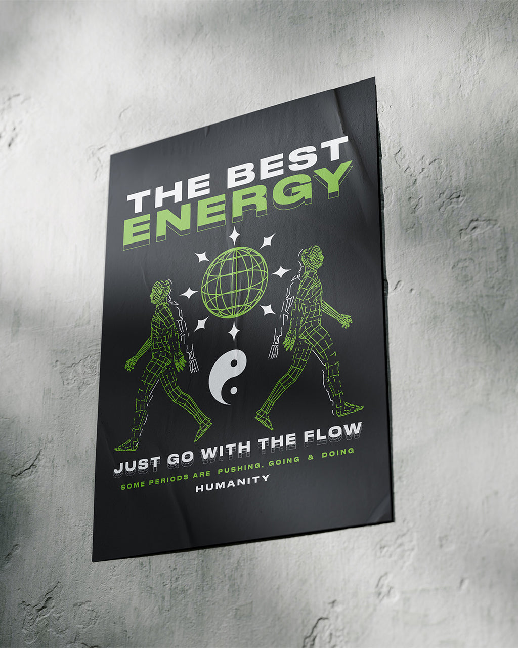 The Best Energy – A3 Art Poster