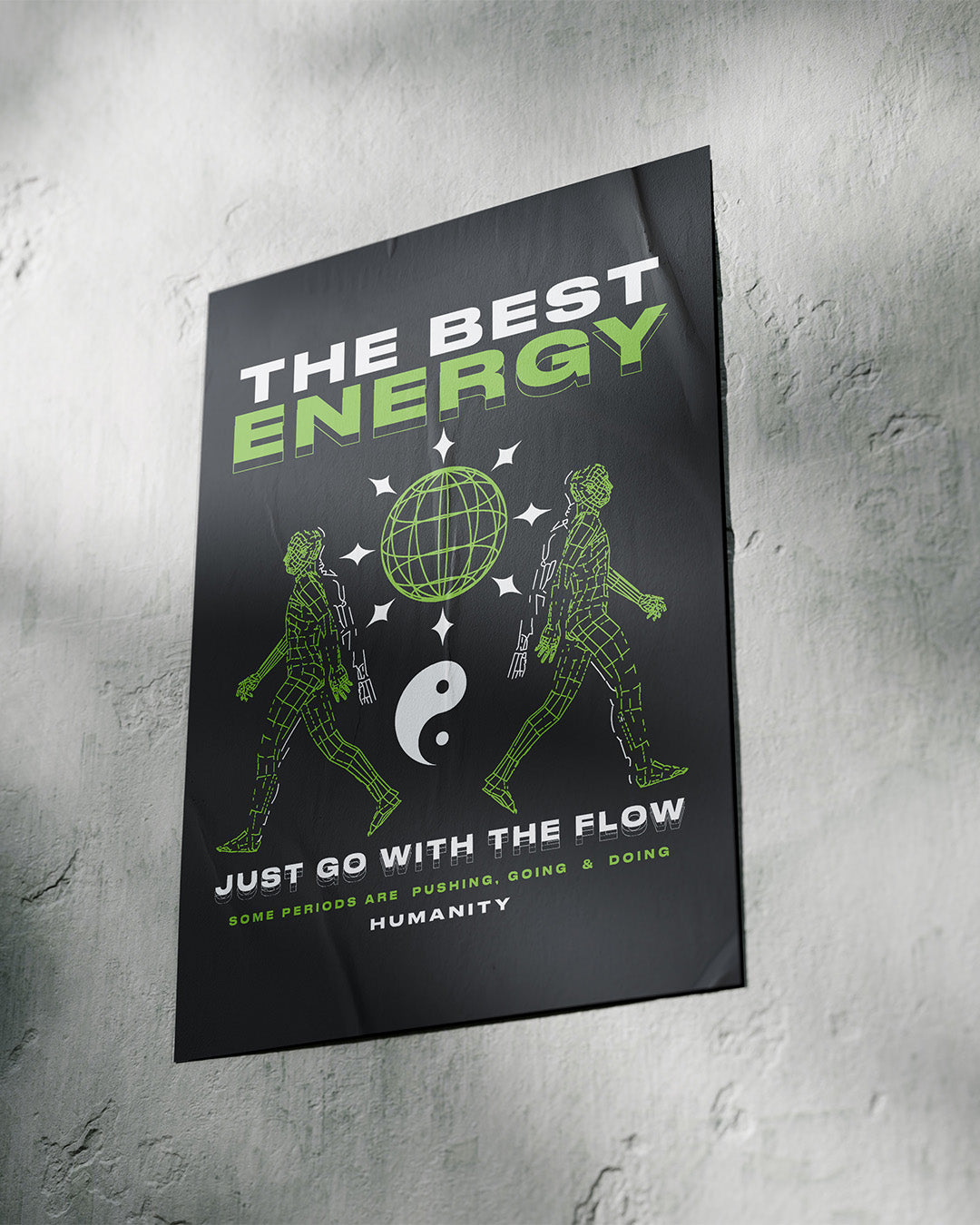 The Best Energy – A3 Art Poster