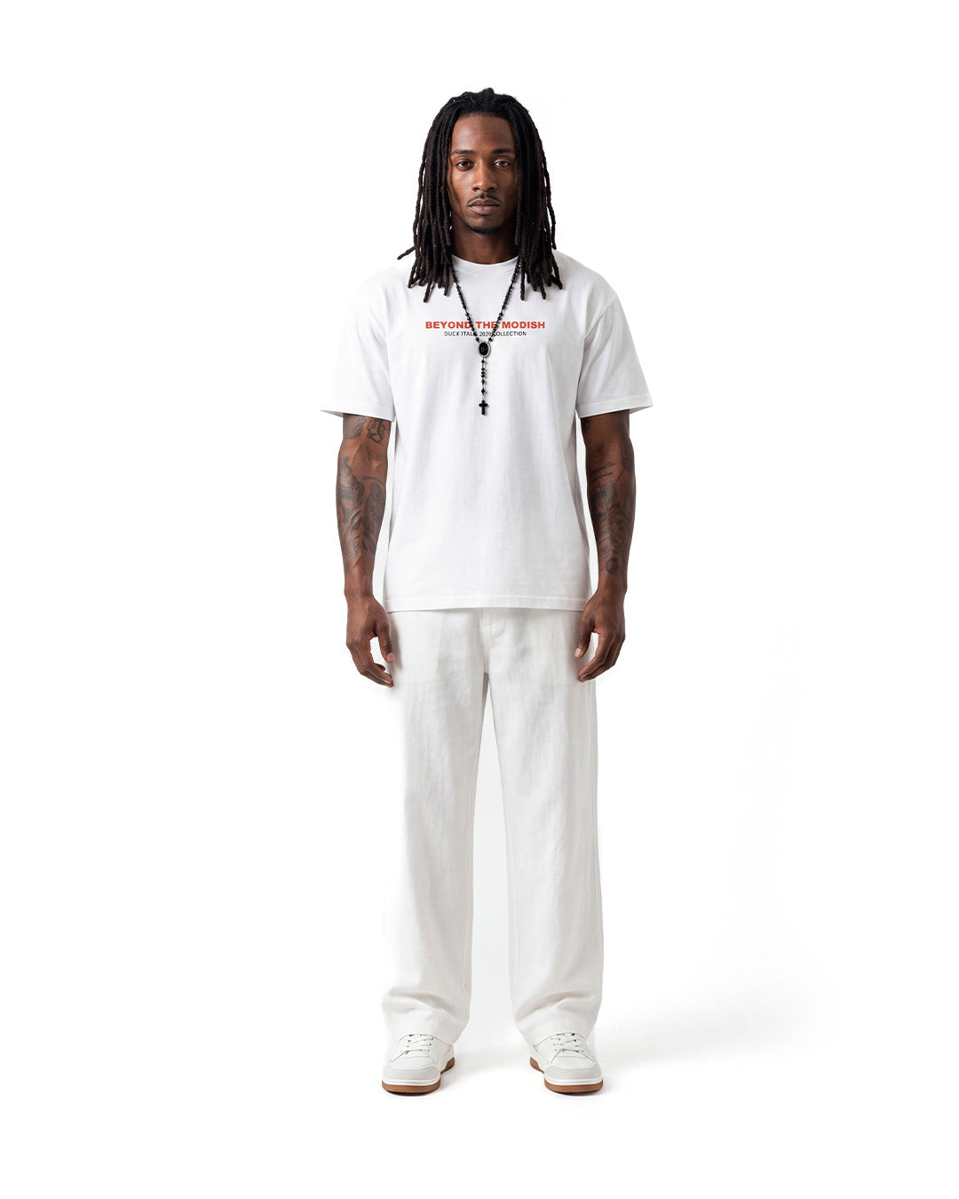 Beyond The Modish — T-shirt Oversize | Blanc